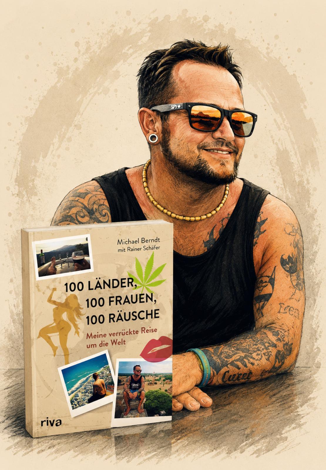 Michael Berndt mit seinem Buch