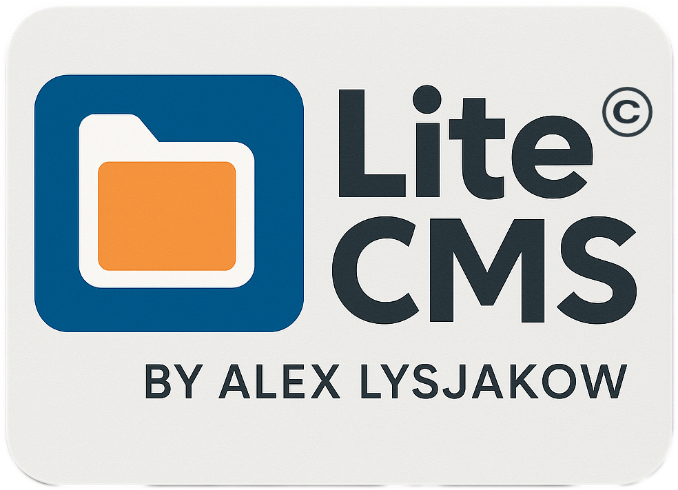 Lite CMS by Alex Lysjakow